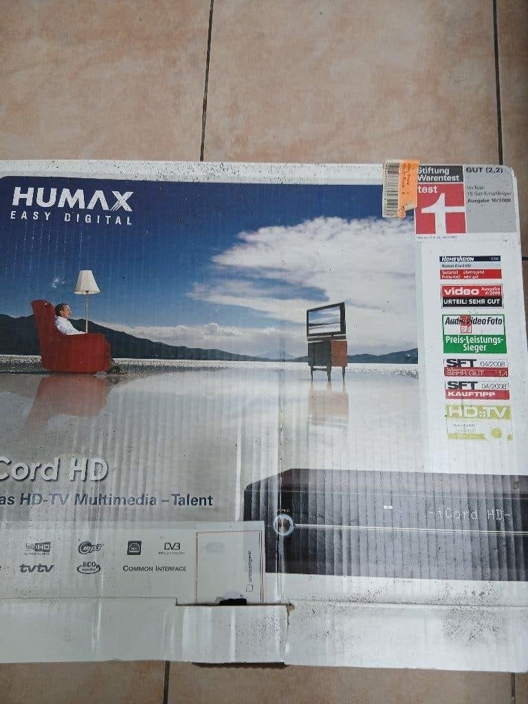 recepteur humax, Enlèvement ou Envoi, Décodeur, Avec enregistreur DVD