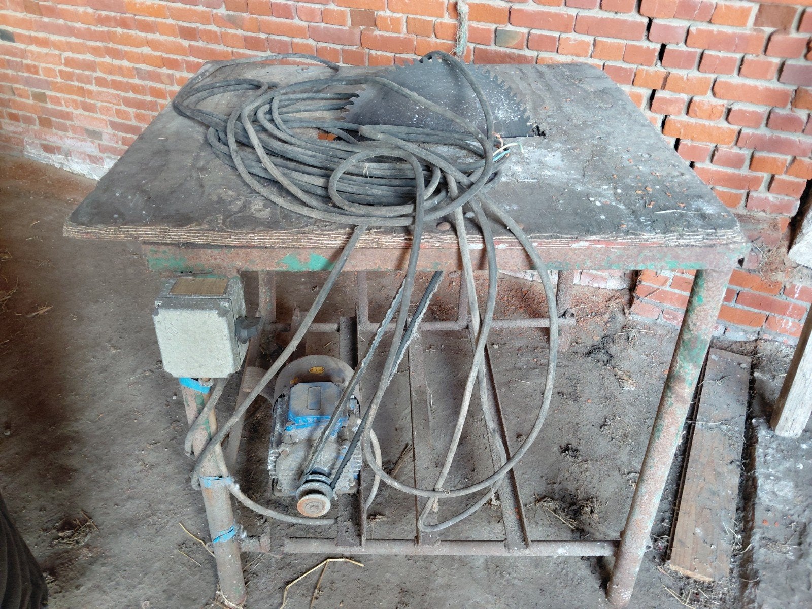 3 fasige cirkezaag, Ophalen