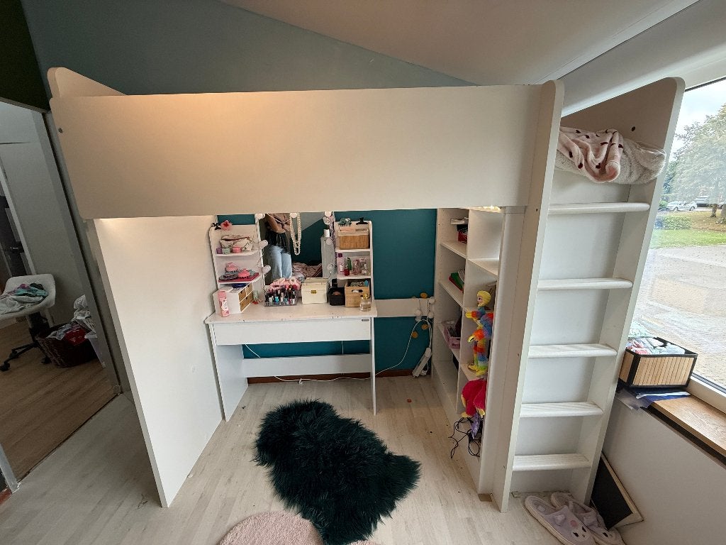Hoogslaper + kwalitatieve matras, Ophalen, Gebruikt, Hoogslaper