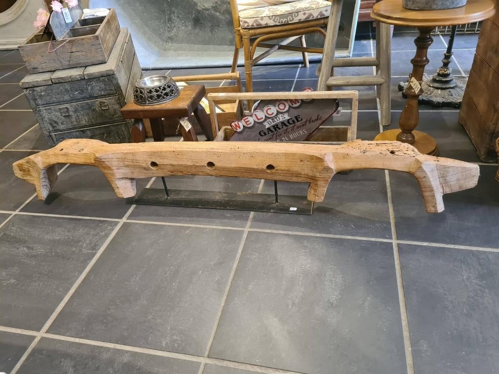 Ancien joug de bœuf - article super décoratif - accrocheur, Enlèvement