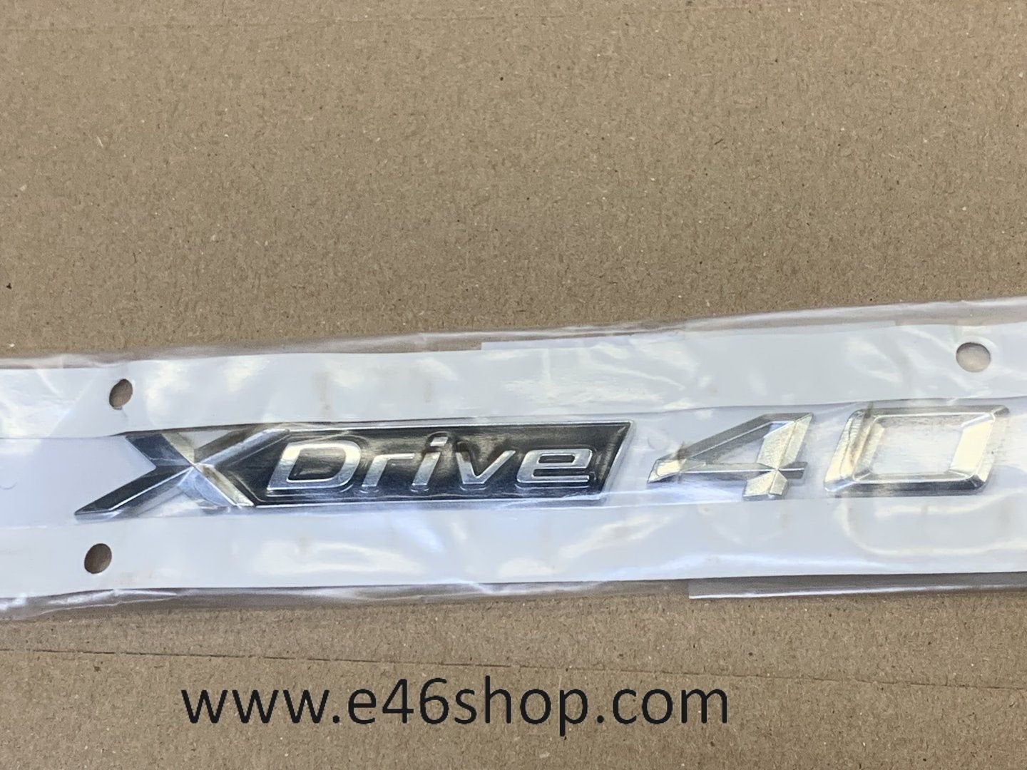 EMBLEEM BMW X6 X DRIVE 40i oe 51147436014, Auto-onderdelen, -, -, Nieuw, Ophalen of Verzenden