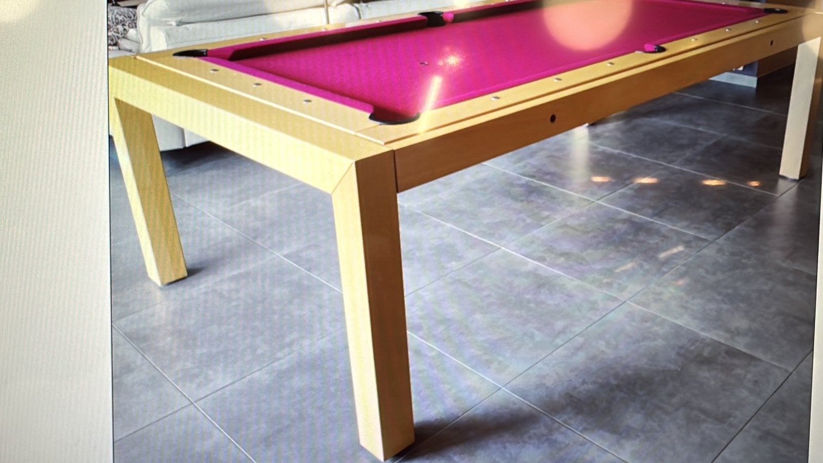 Pooltafel/eettafel, Sports & Fitness, Billards & Billards américains, Wameler Berg 3A. D-59519 Möhnesee, Table de billard, Enlèvement