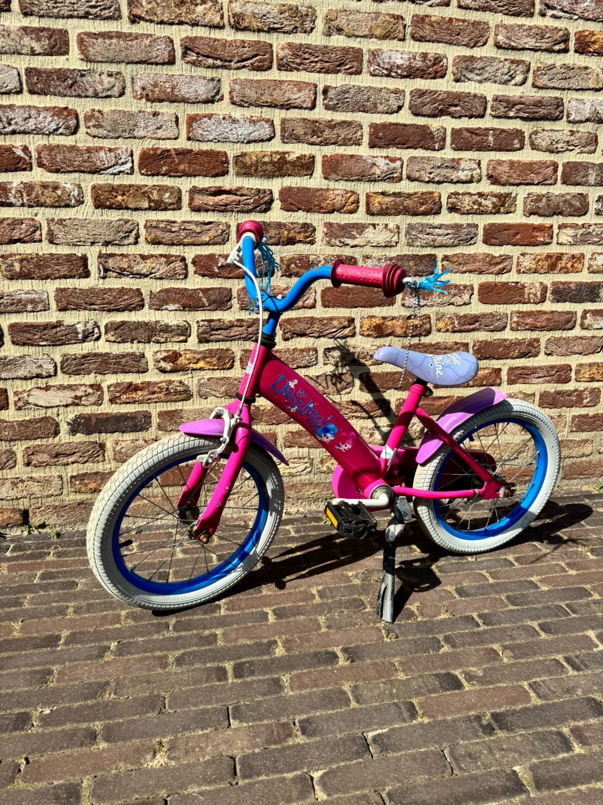 Kleurrijke Dazzling Meisjesfiets, Fietsen en Brommers, Ophalen, Gebruikt