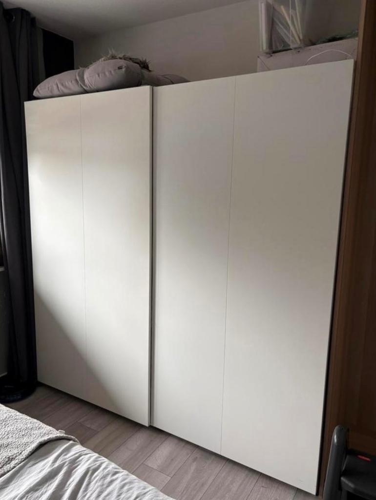 IKEA PAX Kledingkast | 200x58x201 cm | GRATIS LEVERING, Met deur(en), Gebruikt, 200 cm of meer, IKEA MODERN