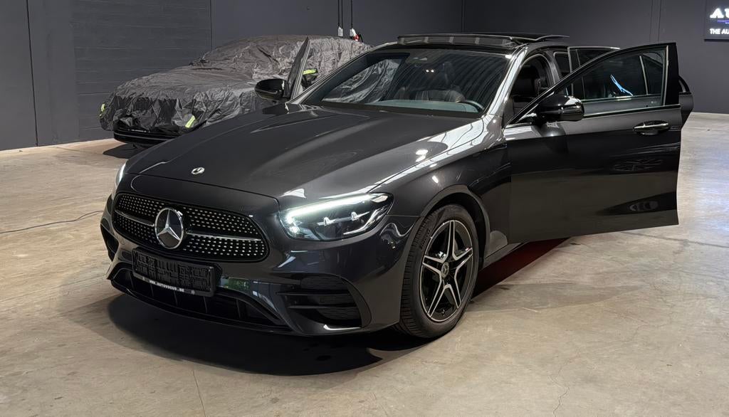 Mercedes E-klasse 300 de AMG-Line|PANO|LUCHTV.|Cam|, Auto's, Automaat, 143 kW, 4 cilinders, Parkeerassistent