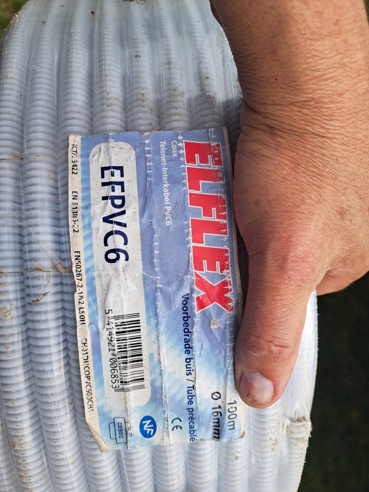 Préflex coaxial, Enlèvement
