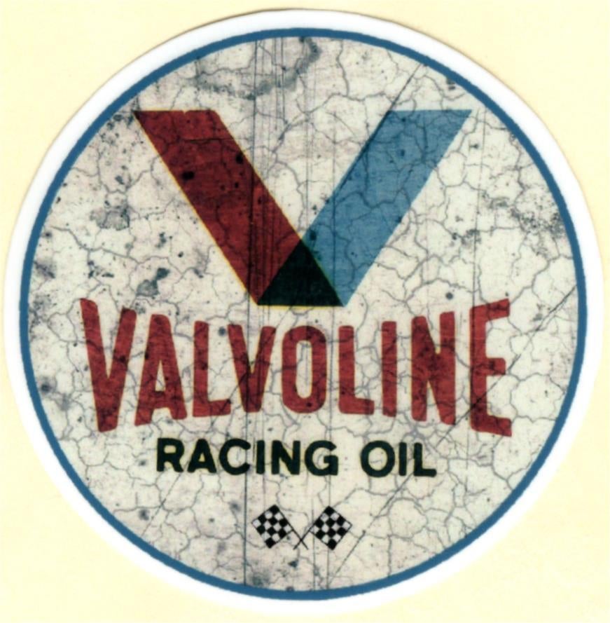 Valvoline Racing Oil sticker #2, Verzenden