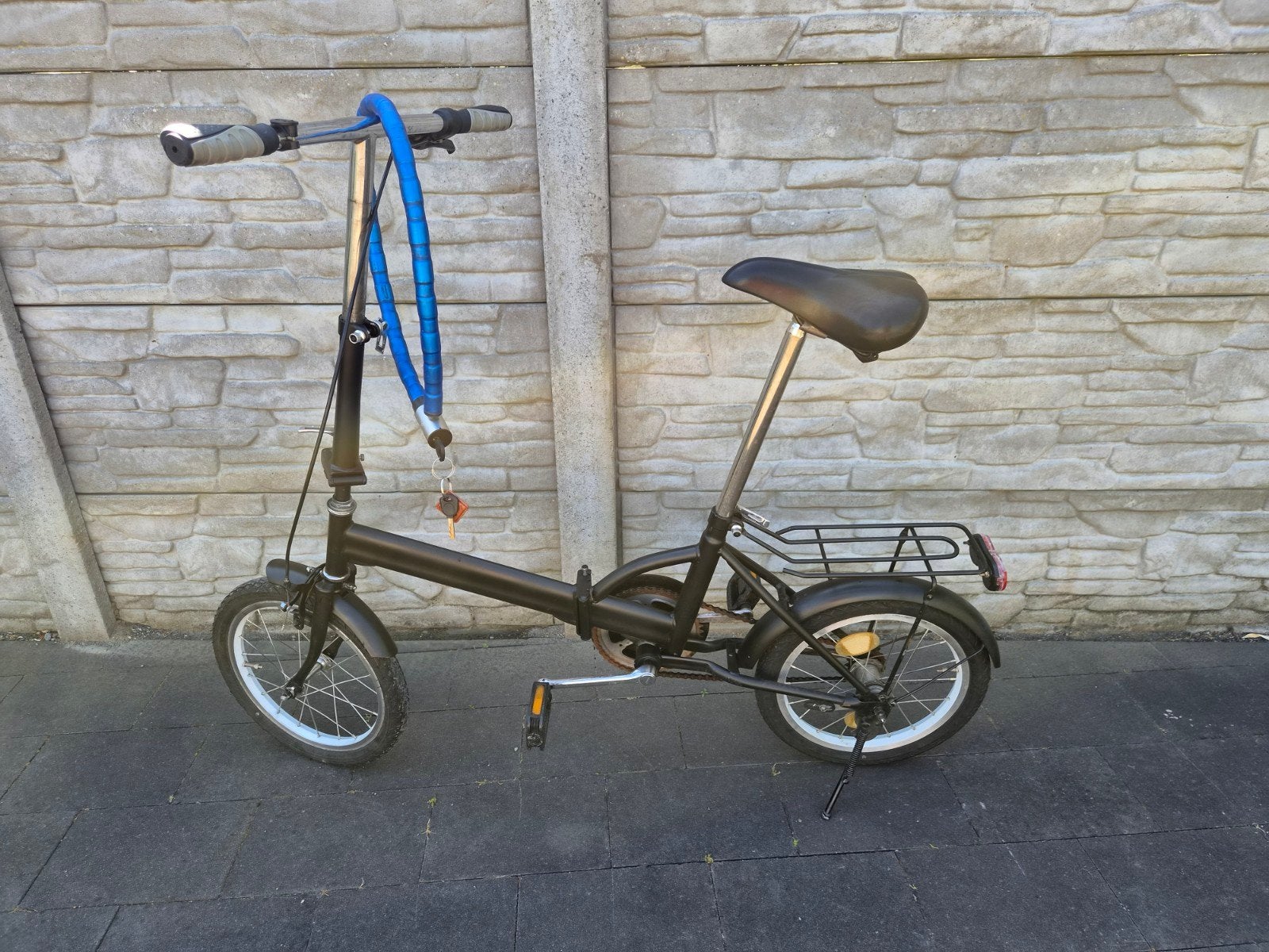 Vouwfiets, Ophalen