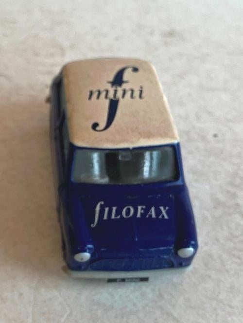Mini Cooper FILOFAX Corgi., Ophalen of Verzenden, Gebruikt, Auto, Corgi