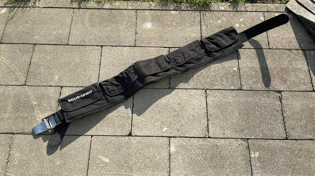 Loodgordel scubapro, Watersport en Boten, Duiken, Ophalen, Zo goed als nieuw, Lood of Loodgordel