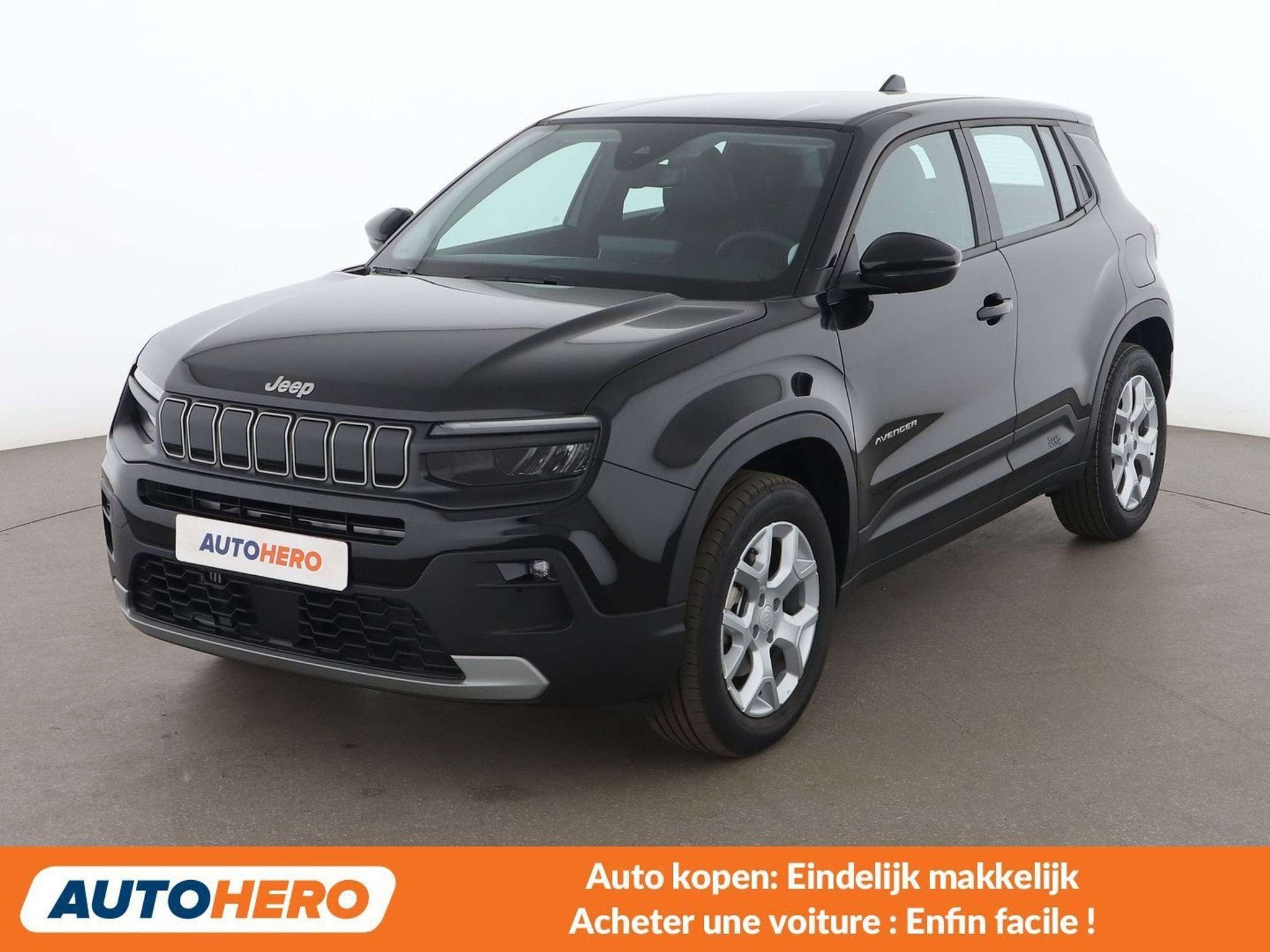 Jeep Avenger 1.2 Mild-Hybrid Altitude (bj 2025, automaat), Gebruikt, 1288 kg, 1199 cc, Zwart