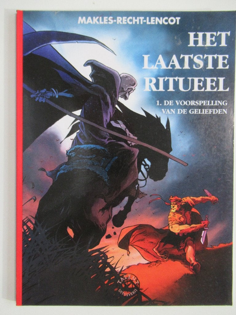 het laatse ritueel...nr.1...de voorspelling..........1st, Boeken, Ophalen of Verzenden, Zo goed als nieuw
