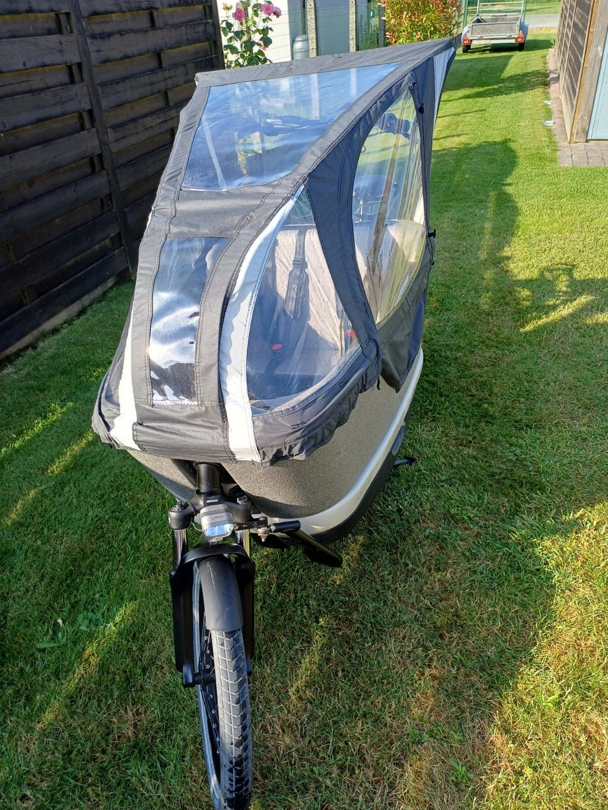 Bakfiets gazelle makki performance line plus, Comme neuf, Enlèvement, Bâche, Gazelle
