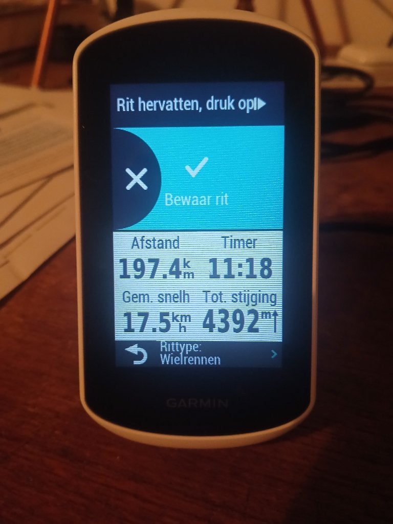 Garmin edge explore, Ophalen, Draadloos, Zo goed als nieuw