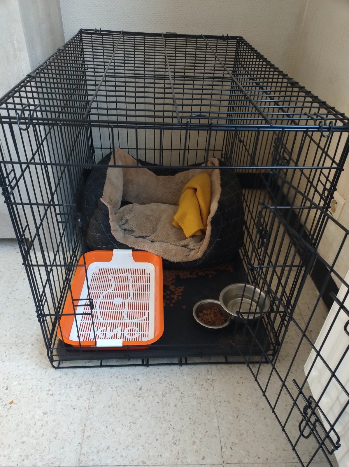 Hondenbench L, Dieren en Toebehoren, Ophalen, 75 tot 110 cm, Hondenkennel