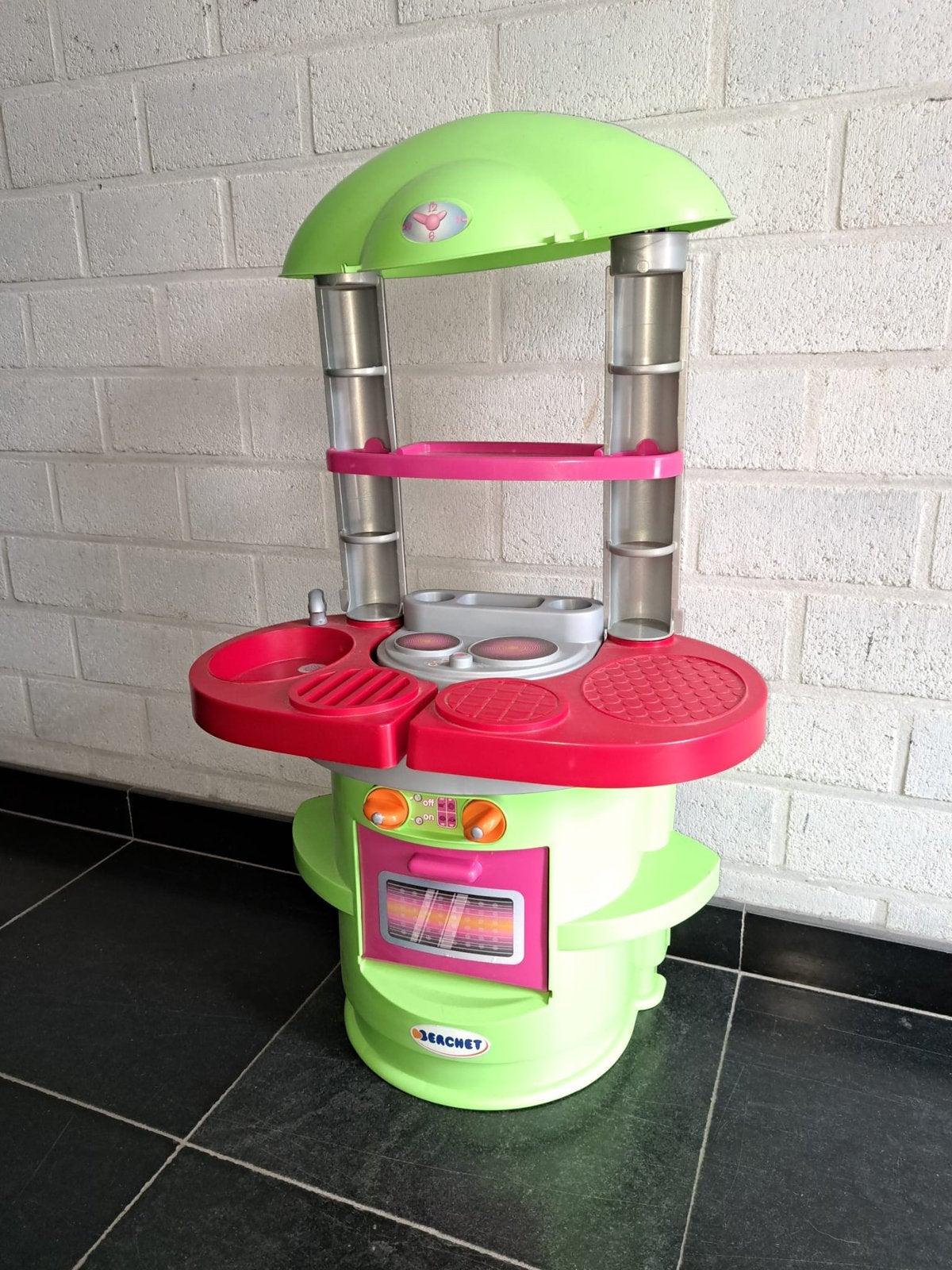 Berchet plastic speelkeuken, Kinderen en Baby's, Ophalen, Zo goed als nieuw, Kunststof, Speelkeuken