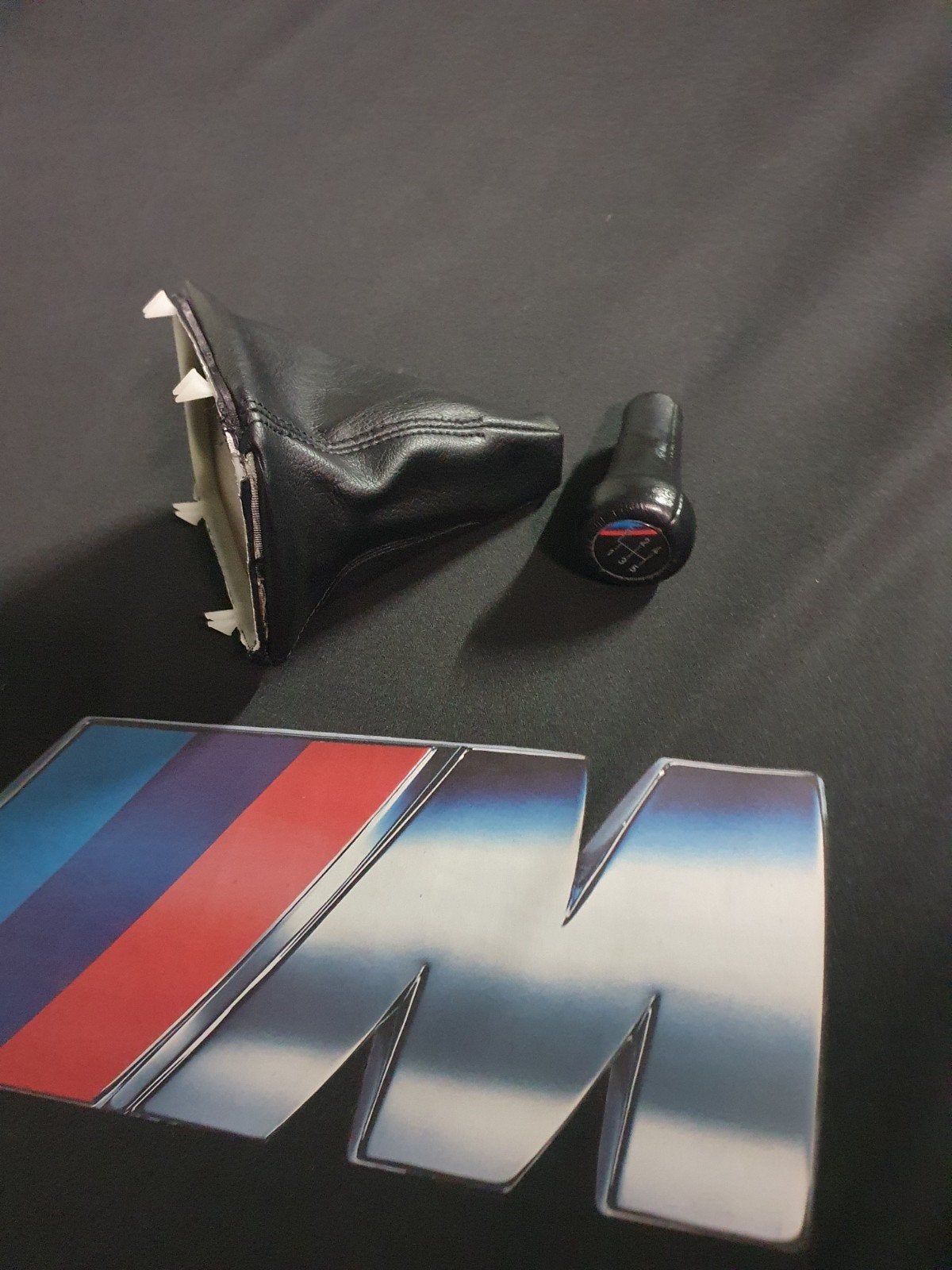 Bmw e30 m3 pookknop met origineel leer, Ophalen of Verzenden