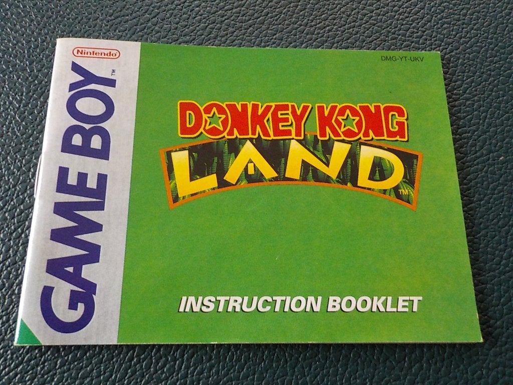 Manuel Donkey Kong Land pour Nintendo Gameboy dmg-yt-ukv, Consoles de jeu & Jeux vidéo, Jeux | Nintendo Game Boy, Comme neuf, Enlèvement ou Envoi