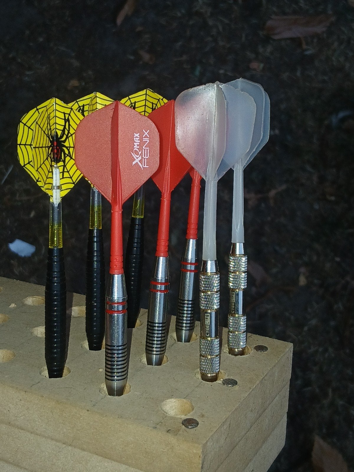 darts pijlen, Ophalen, Gebruikt, Pijlen