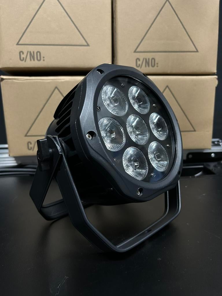 IP65 RGBWA Led Par Nieuw - Dmx, Geluid, Auto, Ophalen of Verzenden, Nieuw, Licht, Geluidgestuurd