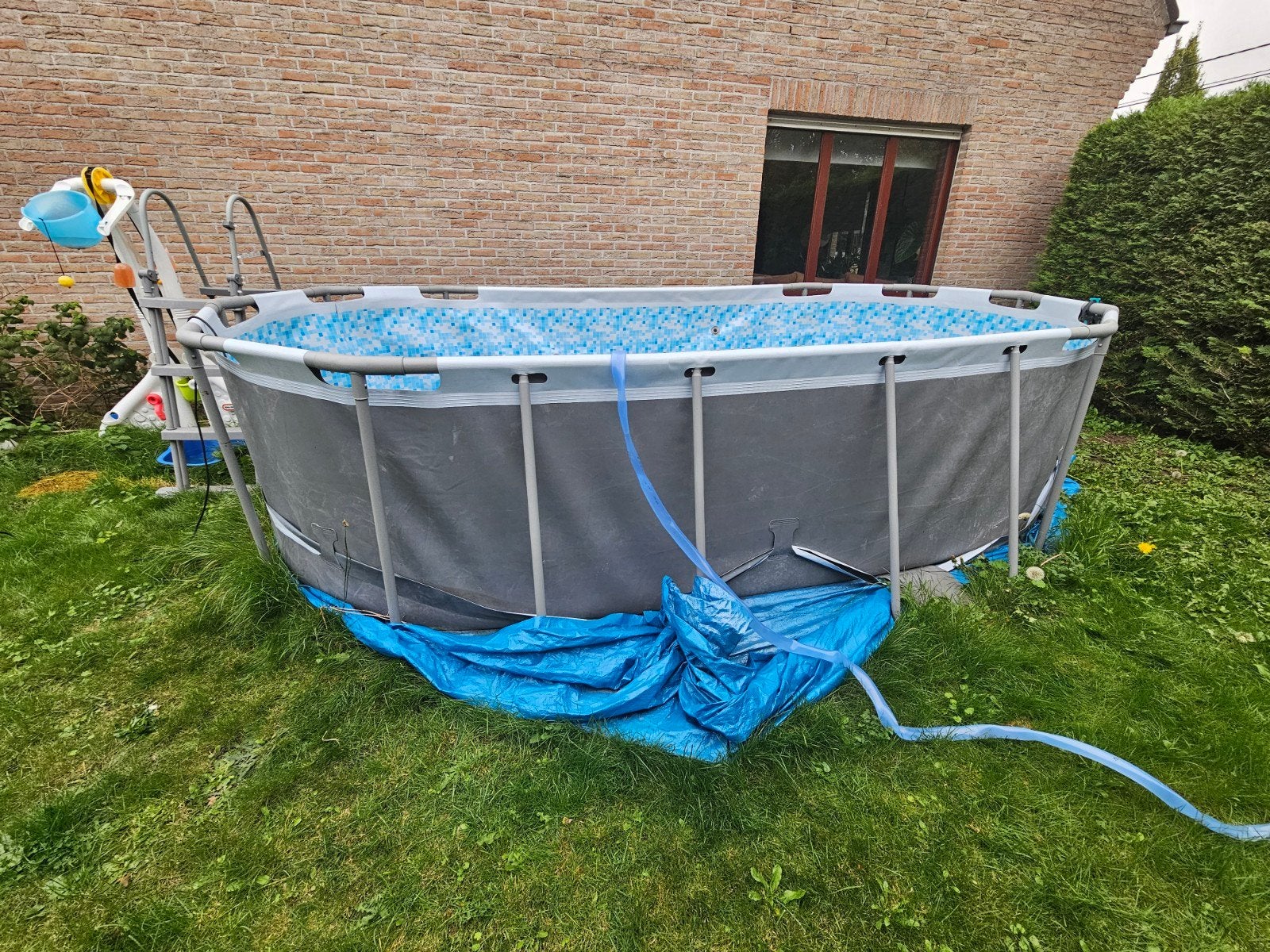 Piscine Bestway, Enlèvement