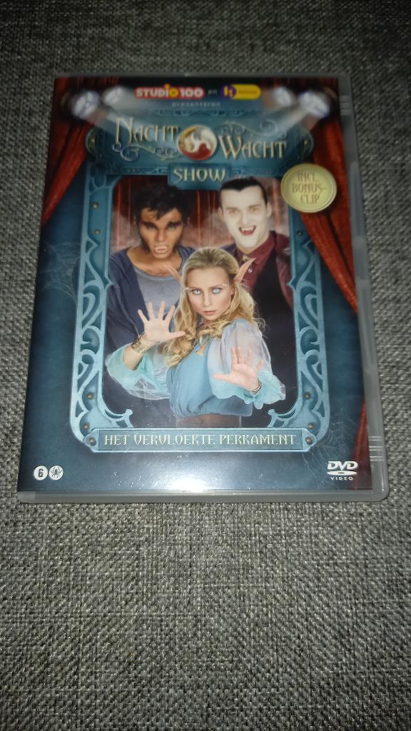 DVD Nachtwacht, Cd's en Dvd's, Dvd's | Kinderen en Jeugd, Ophalen of Verzenden, Gebruikt