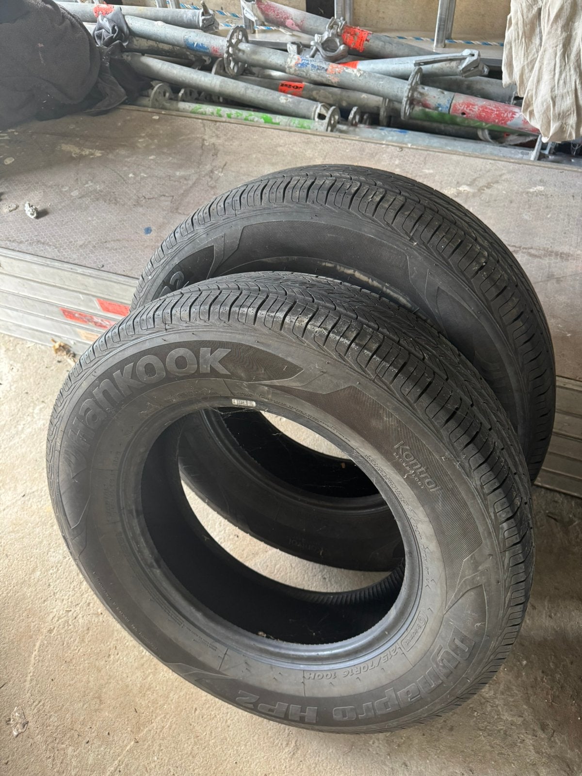 215/70/16 100h hankook, Enlèvement, Comme neuf