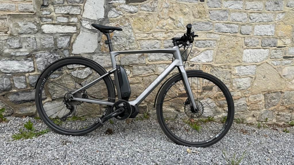 Vélo électrique BMC alpenchallenge AMD carbone 2020 Talle L, Enlèvement, Utilisé, Frein à disque