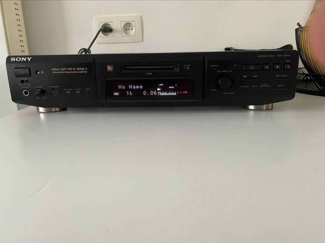 Sony Mini disc, Ophalen, Sony
