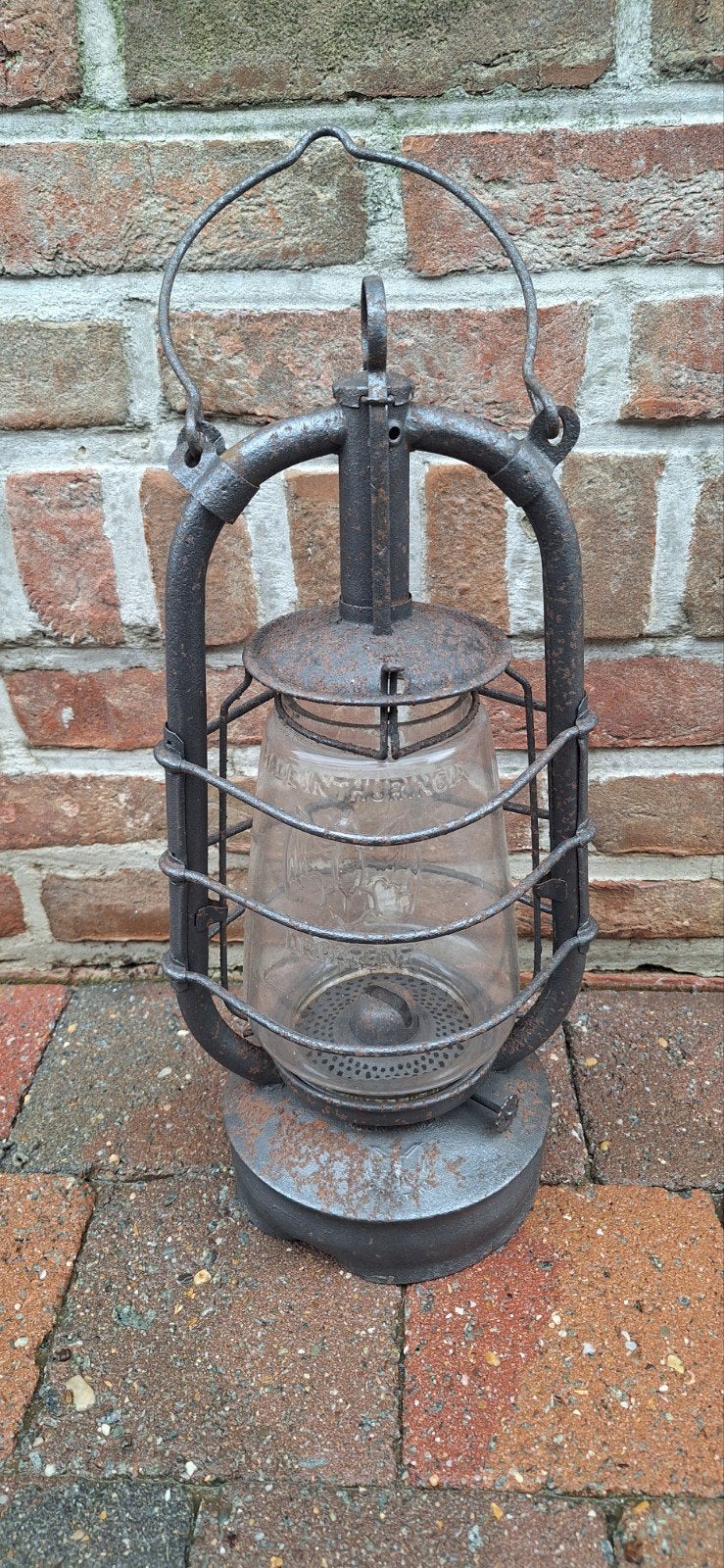 Duitse lantaarn, Verzamelen, Ophalen