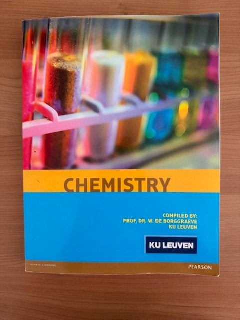 BOEK "chemistry" van KULeuven, Boeken, Ophalen of Verzenden, Nieuw, Hoger Onderwijs, Pearson