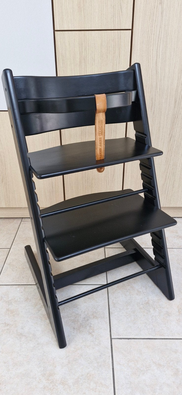 Stokke triptrap meegroeistoel, Ophalen, Zo goed als nieuw, Meegroeistoel, Stoelverkleiner