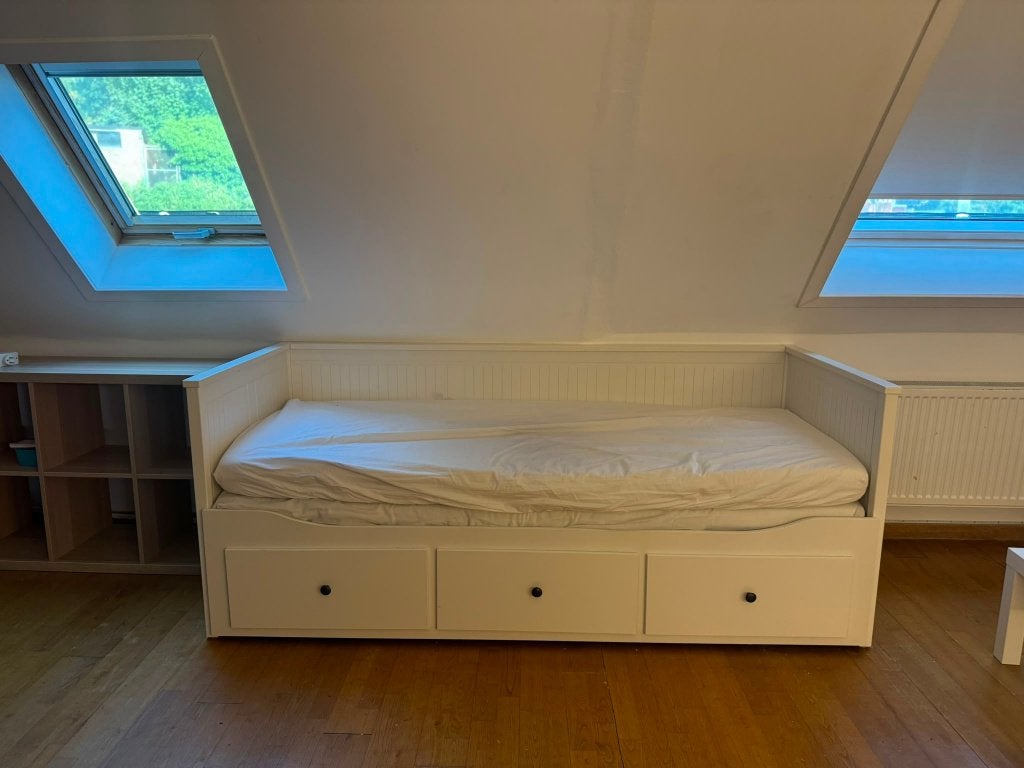Lit banquette Hemnes IKEA, Enlèvement, Utilisé, 180 cm, 200 cm