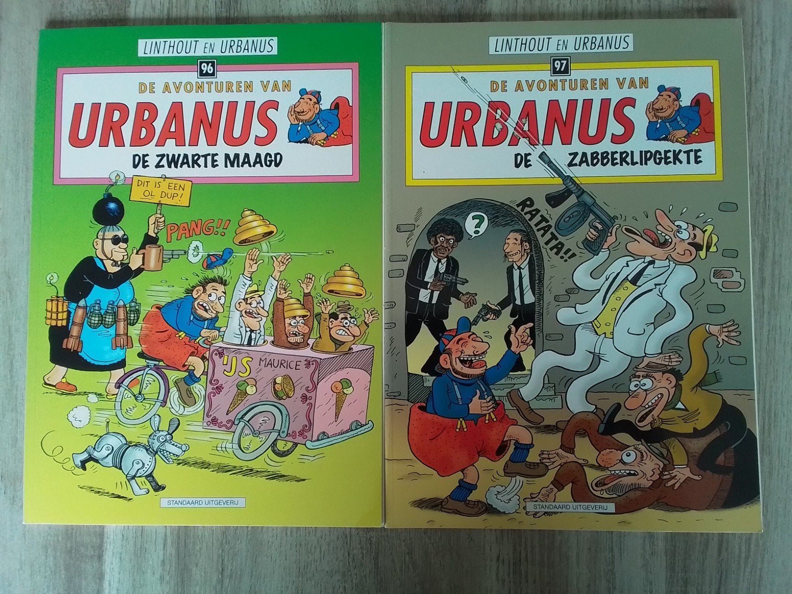 Urbanus nr 96 en 97 eerste druk, Livres, BD, Enlèvement ou Envoi