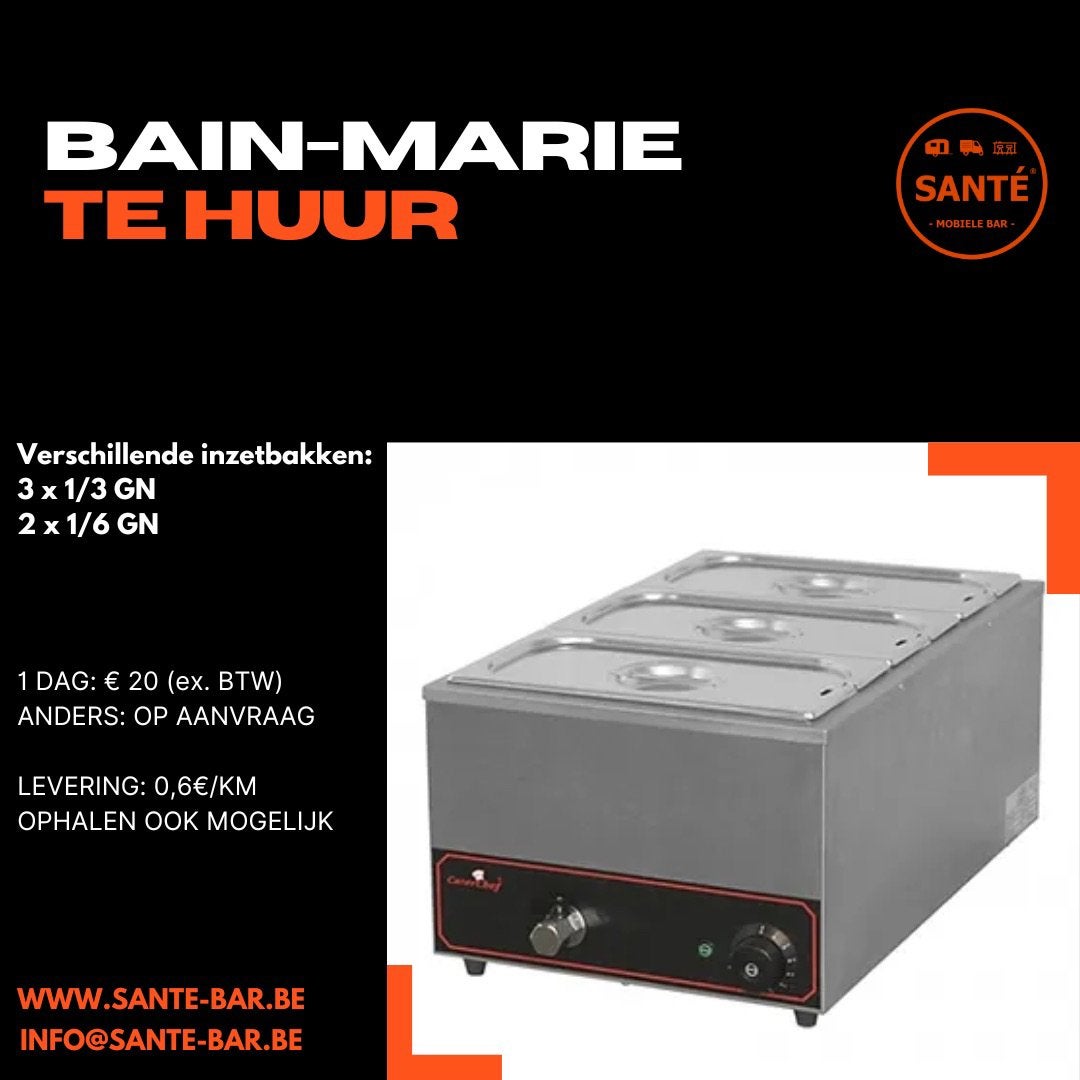 Bain-Marie Te Huur, Ophalen, Zo goed als nieuw