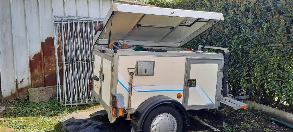 WT Metall 3-vaks hondenaanhanger, Auto diversen, Aanhangers en Bagagewagens, Ophalen, Gebruikt