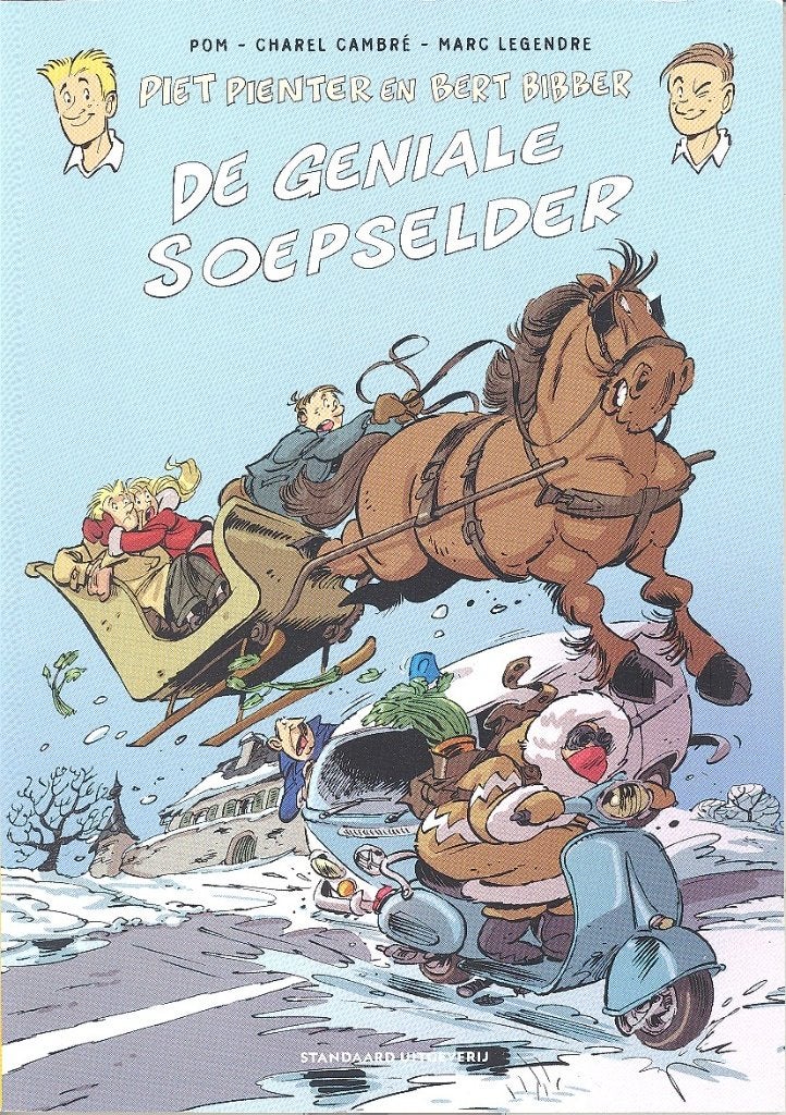 Piet Pienter en Bert Bibber - De geniale soepselder., Eén stripboek, Ophalen of Verzenden, Zo goed als nieuw, Cambré/Legende