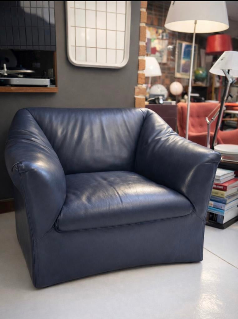 Fauteuil Cassina tentazione, Enlèvement ou Envoi, Comme neuf, Cuir, Contemporain