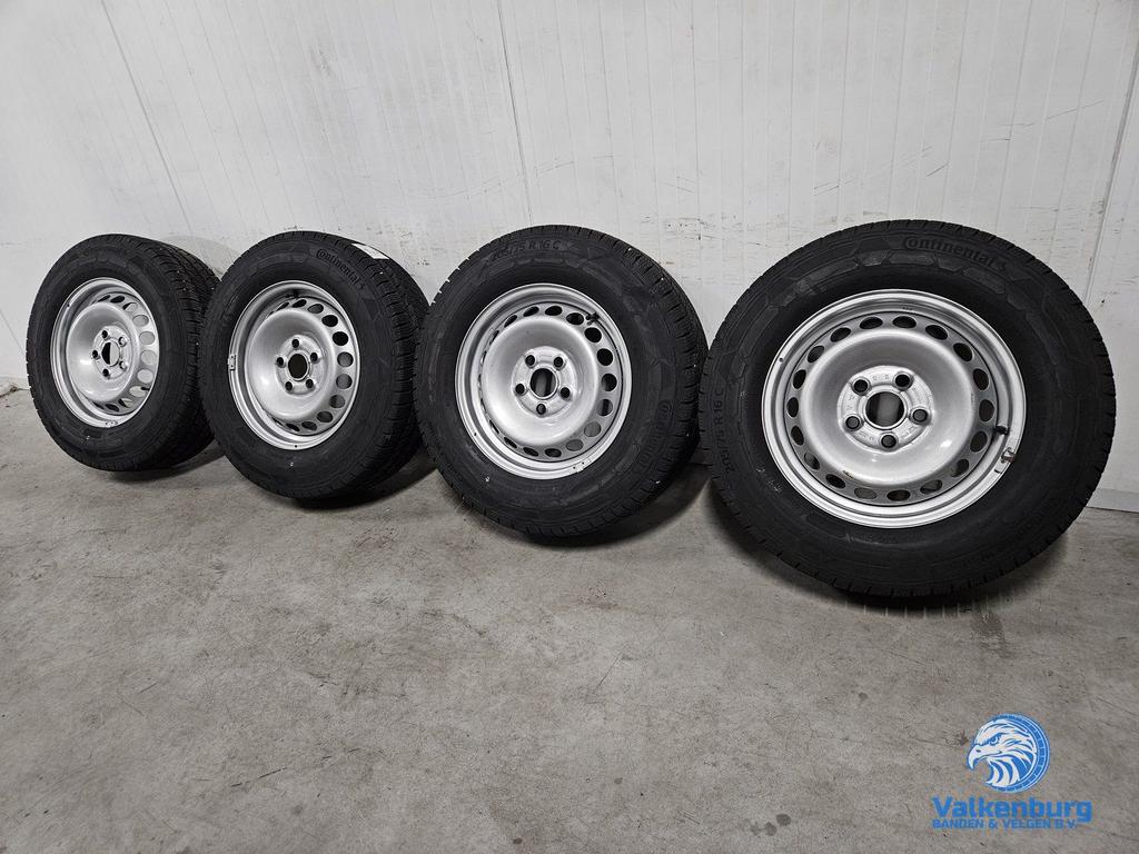 8-9mm! Originele VW Crafter MAN TGE 16 inch stalen velgen TP, Auto-onderdelen, Banden en Velgen, -, Banden en Velgen, -, Bestelwagen
