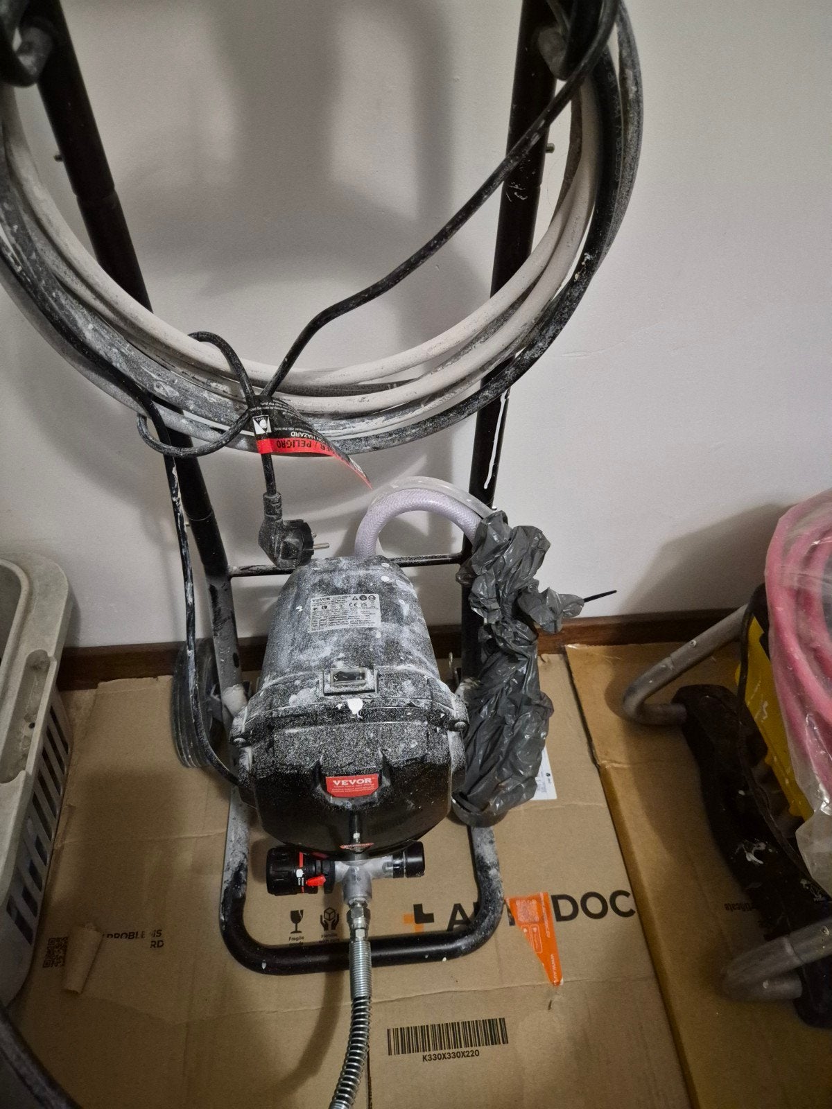 Te koop airless vevor 750 w, Bricolage & Construction, Matériel de peinture, Enlèvement