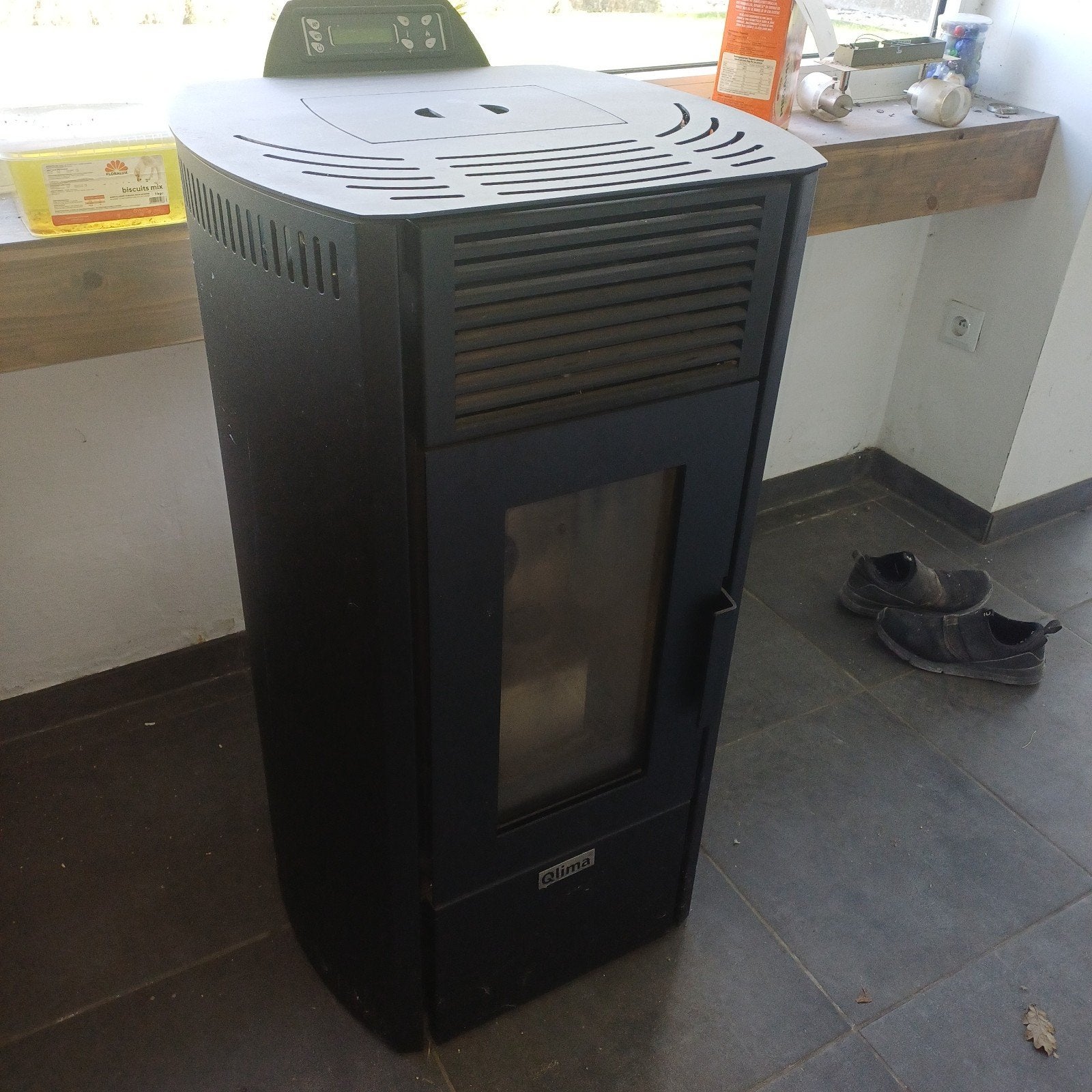 pelletkachel, 800 watts ou plus, Enlèvement, Utilisé, Poêle