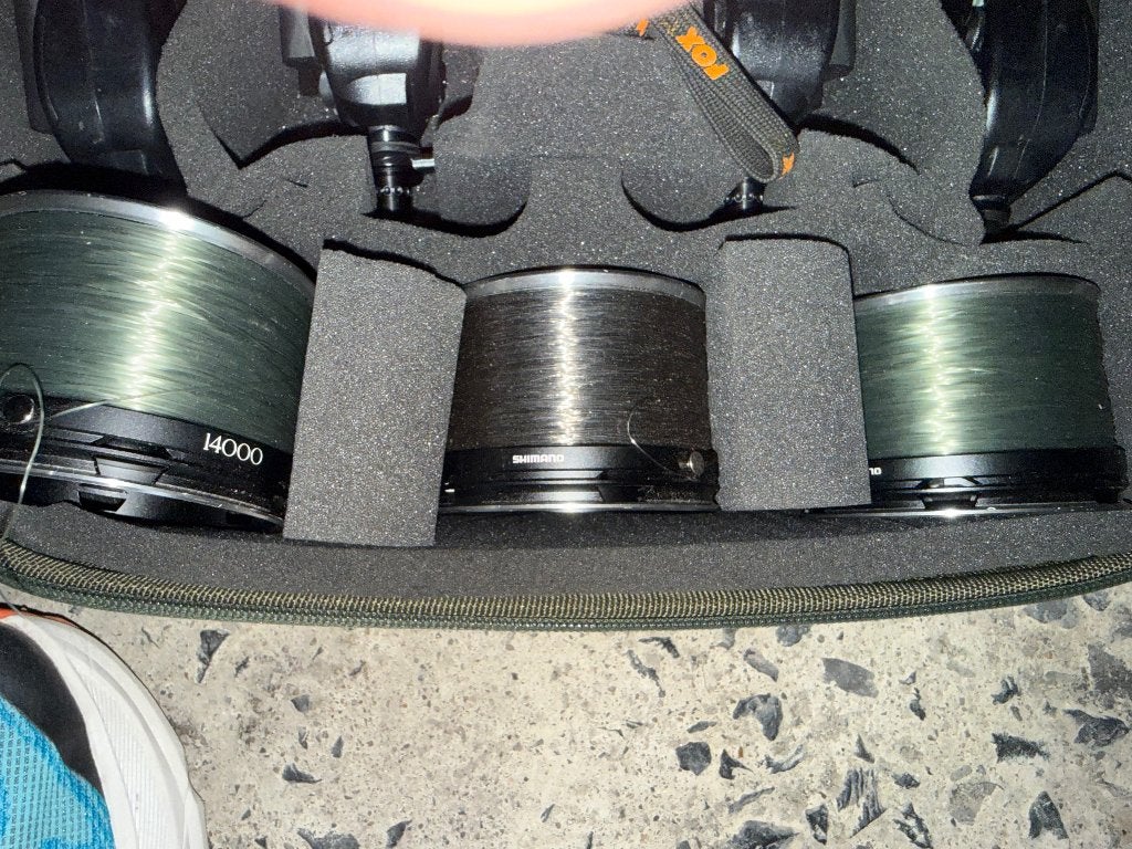 Shimano molens, Enlèvement, Comme neuf, Ensemble complet