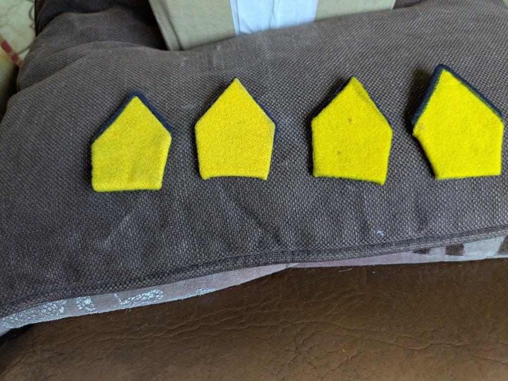 1e en 5e jagers te paard, Ophalen of Verzenden, Landmacht, Embleem of Badge