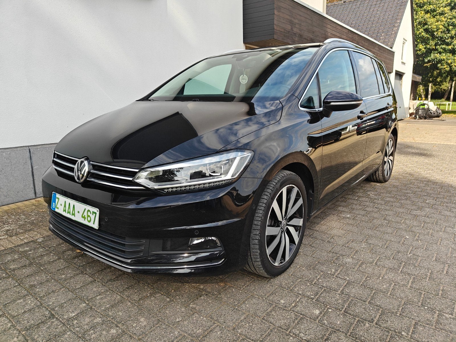 Volkswagen Touran Highline 1.5TSI 7 places, Cuir, Achat, https://public.car-pass.be/vhr/ce5b262e-5b2e-453c-a3cc-fa9e848fa601, Entreprise