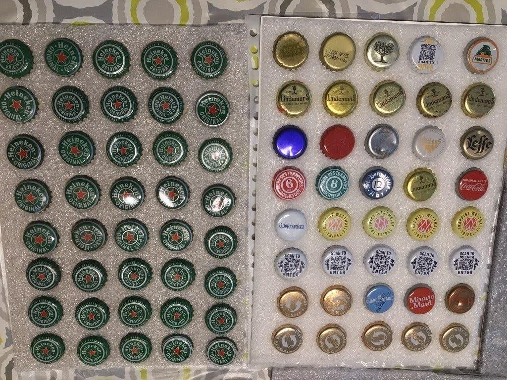 Bier kroonkurken, Verzamelen, Biermerken, Ophalen of Verzenden, Gebruikt