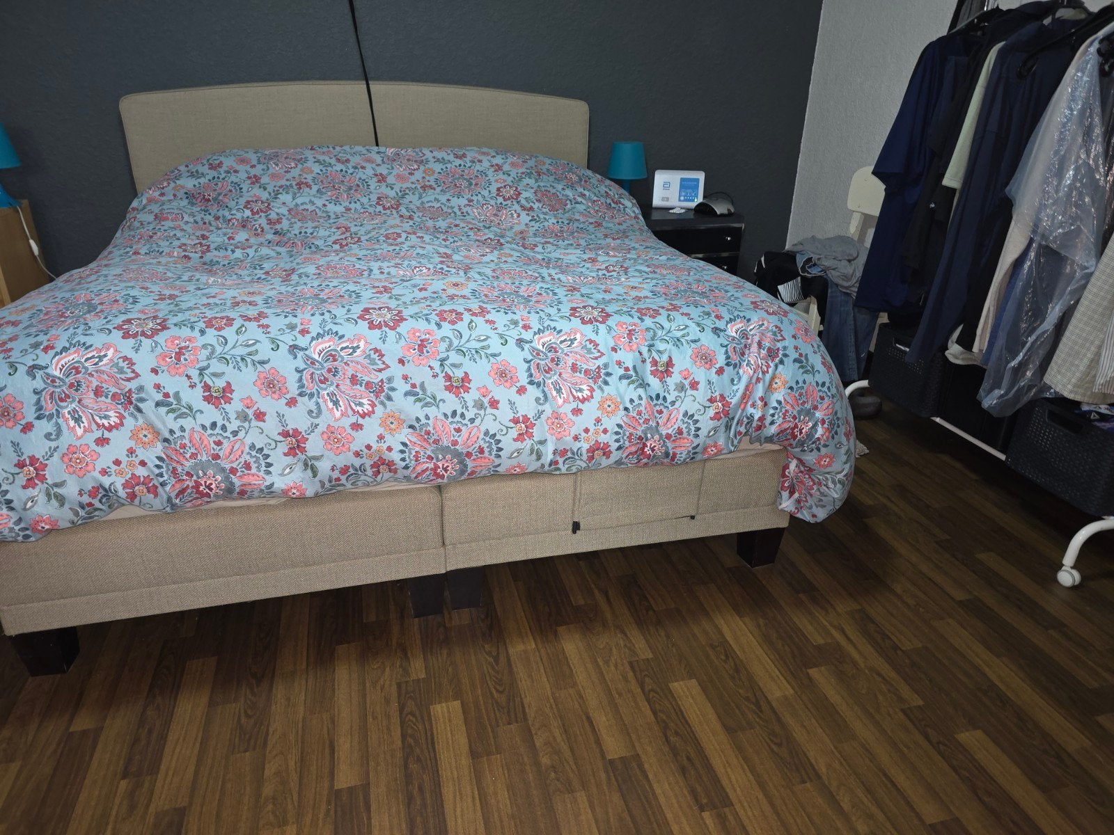 Boxspring elektrisch verstelbaar 180+200., Huis en Inrichting, Ophalen