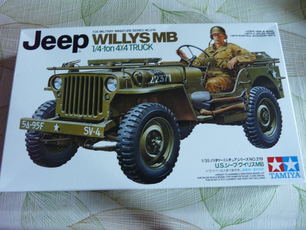 JEEP WILLYS MB 1/4-TON TRUCK TAMIYA 1/35, Envoi, Neuf, 1:35 à 1:50, Diorama