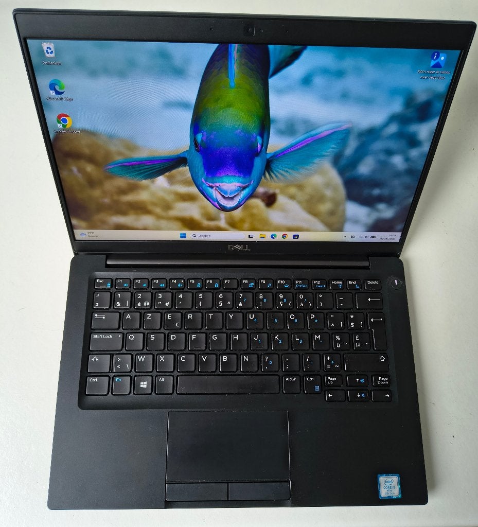 DELL Latitude 7390 laptop 13.3" + Win11, Enlèvement ou Envoi, SSD, Azerty, Avec carte vidéo