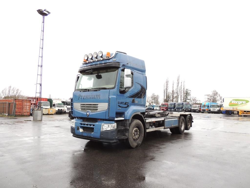 RENAULT PREMIUM LANDER CONTAINER HAAKSYSTEEM EURO 5, Euro 5, Achat, Entreprise, 2 places