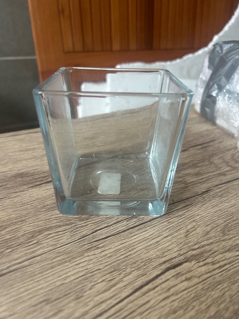 Photophore petit vase, Maison & Meubles, 10 cm, Photophore, Comme neuf, Verre